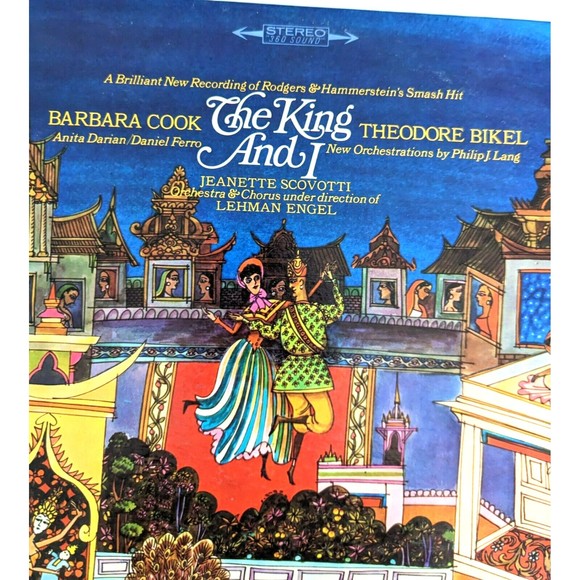 The King and I vinyl vintage Barbara Cook and Theodore Bikel - Picture 2 of 5